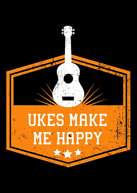 Ukulele Hawaiian Musician