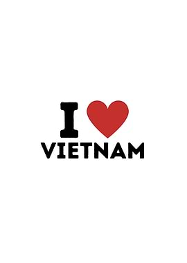 I Love Vietnam Simple