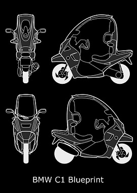 BMW C1 Blueprint