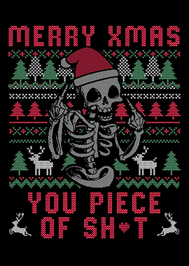 Christmas Skull