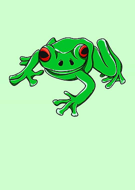 Tree Frog Green Amphibian