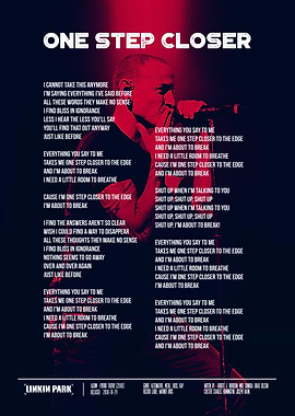 ONE STEP CLOSER LINKINPARK