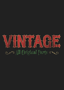 Vintage original parts