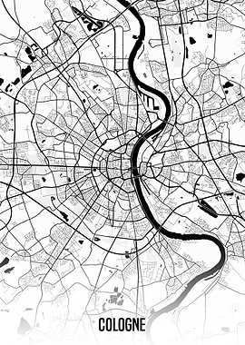 Cologne map
