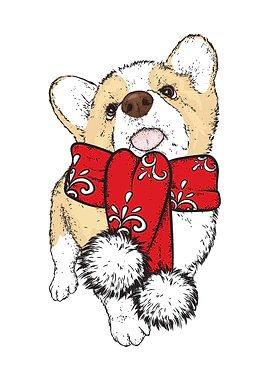 happy christmas Dogs