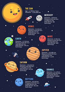 cute solar system gcse