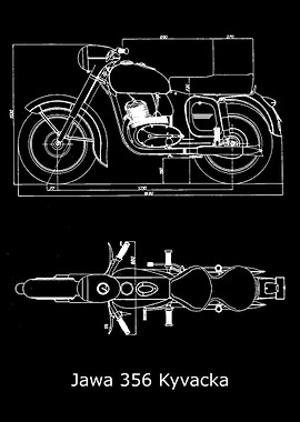 Jawa 356 Kyvacka 1956