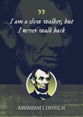 I am a slow walker but I