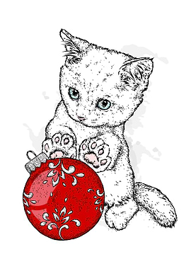 Happy christmas Cats