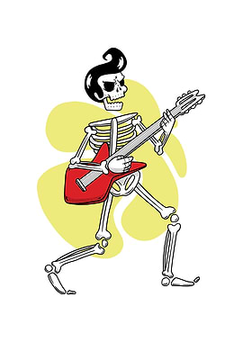 SKELETON GUITAR