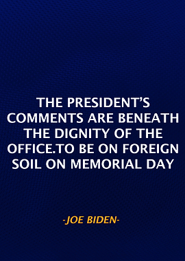 Joe Biden Qoute
