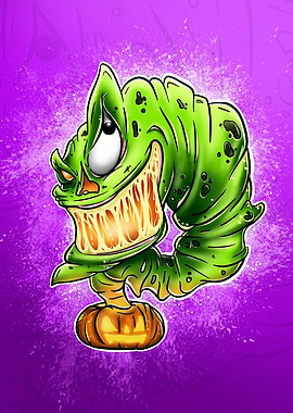 Halloween worm