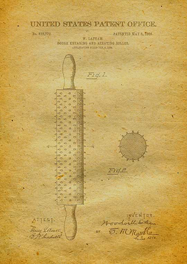 27 Rolling Pin Patent 190