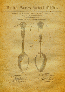 28 1870 Osiris Flatware S