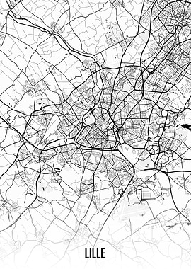 Lille map