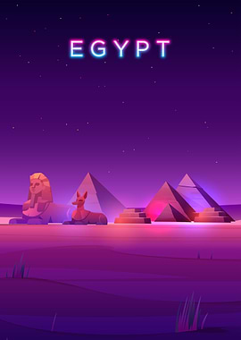 Egypt Night Vista