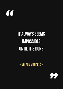 Nelson Mandela Quote