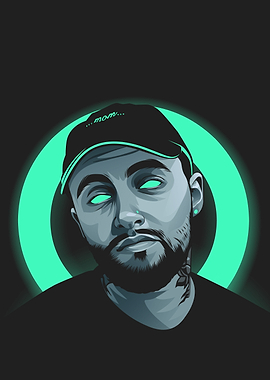 Mac Miller Neon Green