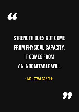 Mahatma Gandhi Quote