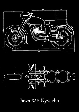 Jawa 356 Kyvacka 1956