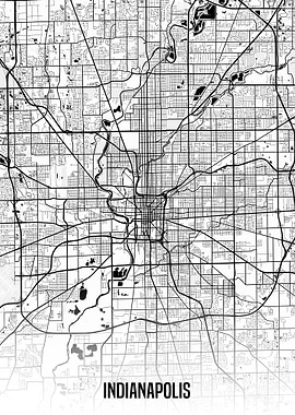 Indianapolis map
