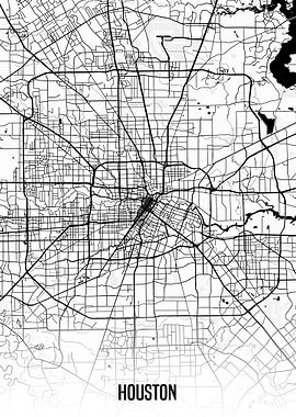 Houston map