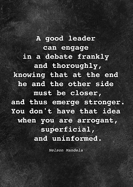 Nelson Mandela Quote D025