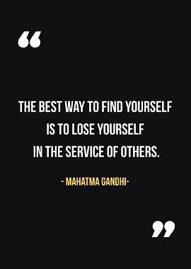 Mahatma Gandhi Quote