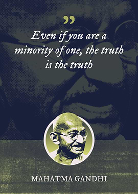 Even if you are a minority