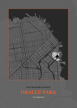 Oracle Park Stadium Map