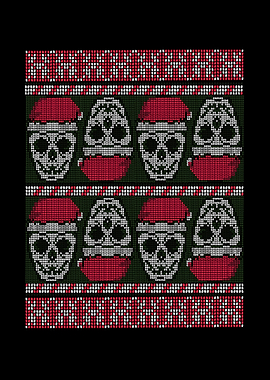 Ugly Christmas Skull