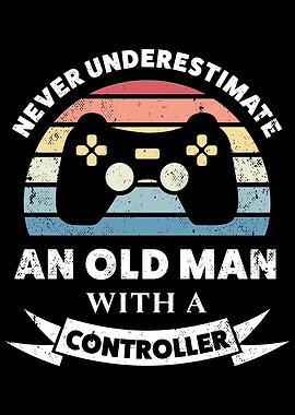 Old Man with a Controller