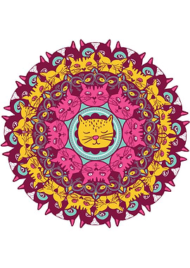 Cat Mandala