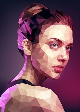 Lowpoly Portrait