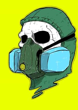 Antigas Skull Mask
