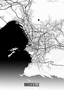 Marseille map