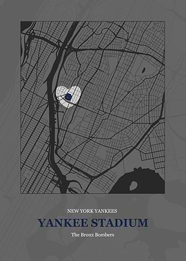 Yankee Stadium Map