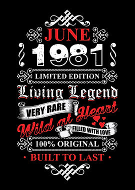 June Legends 1981