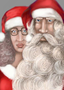 Mary and Father Christmas