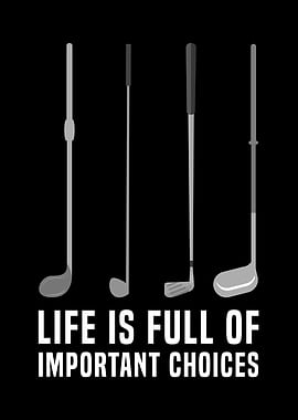 Golfing Full of Important