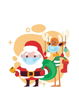 CUTE CHRISTMAS CHARACTERS