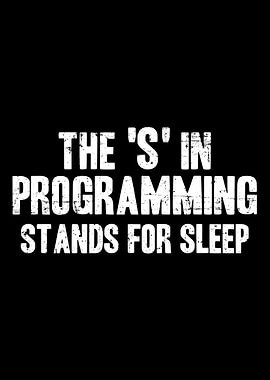 Programmer S Stands Sleep