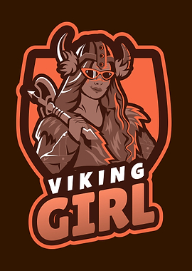 Funny Viking Girl
