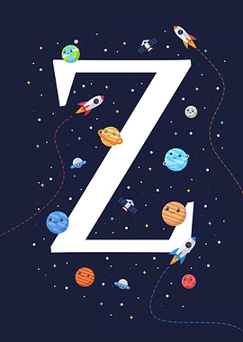 letter Z solar system