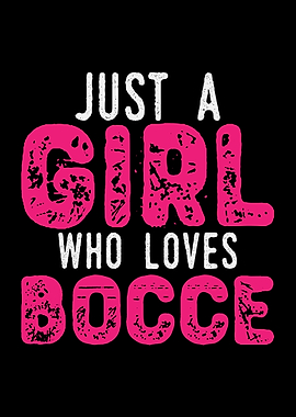 Bocce Girl Saying Boccia