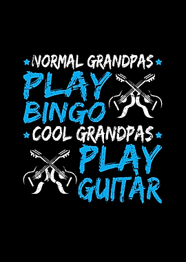 Grandpa Play Guitar Gift