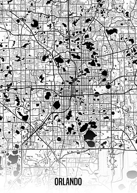 Orlando map
