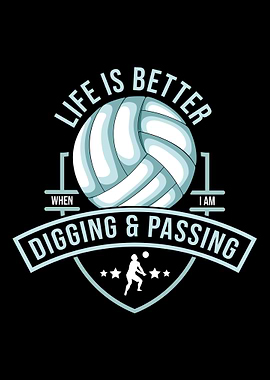 Volleyball Player Libero