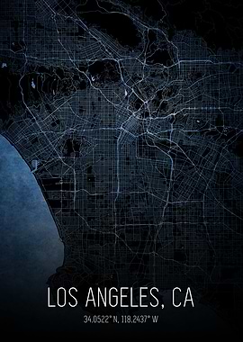 Los Angeles City Map
