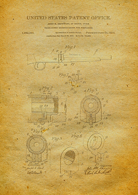 43 Browning 1913 Firearm